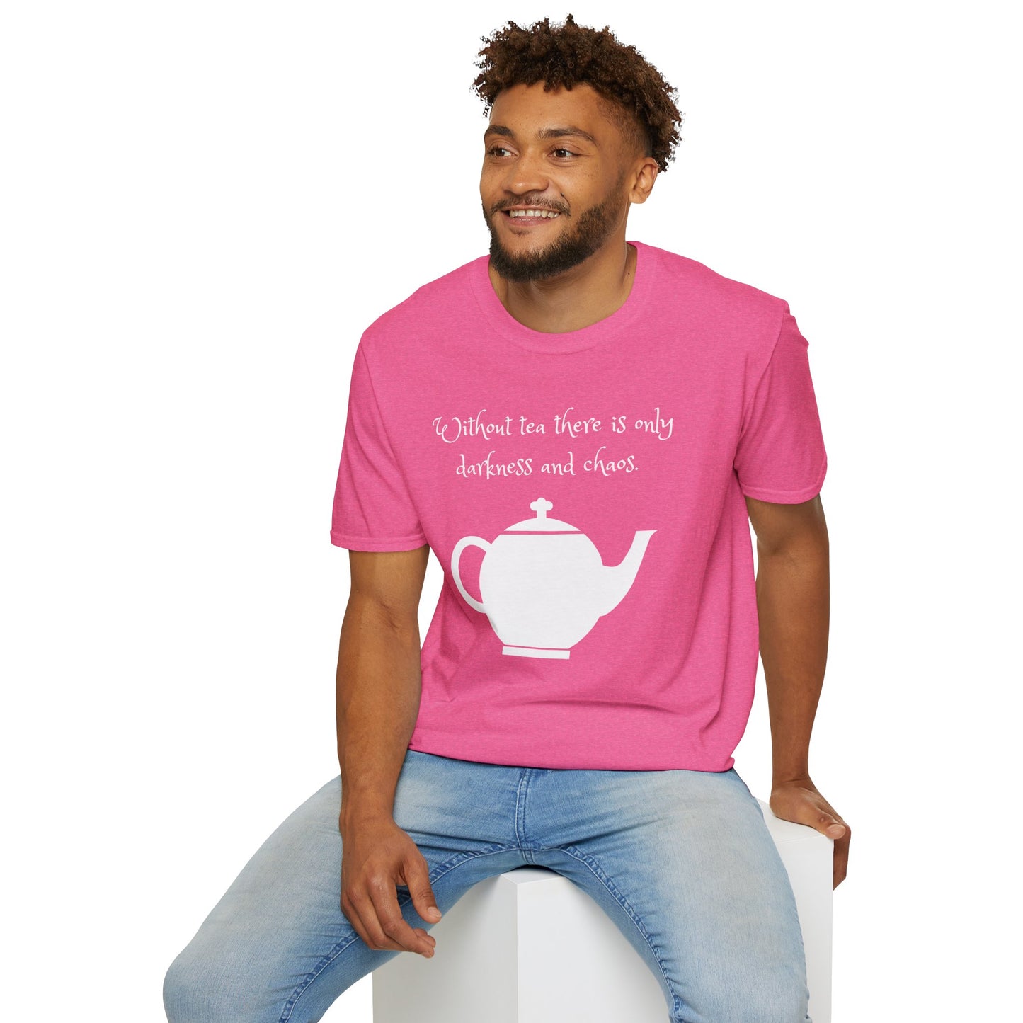 Sipping against the darkness T-shirt