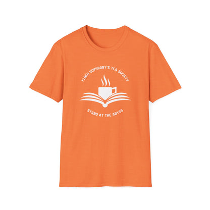 Elder Sophrony's Tea Society - Tea and Book T-Shirt