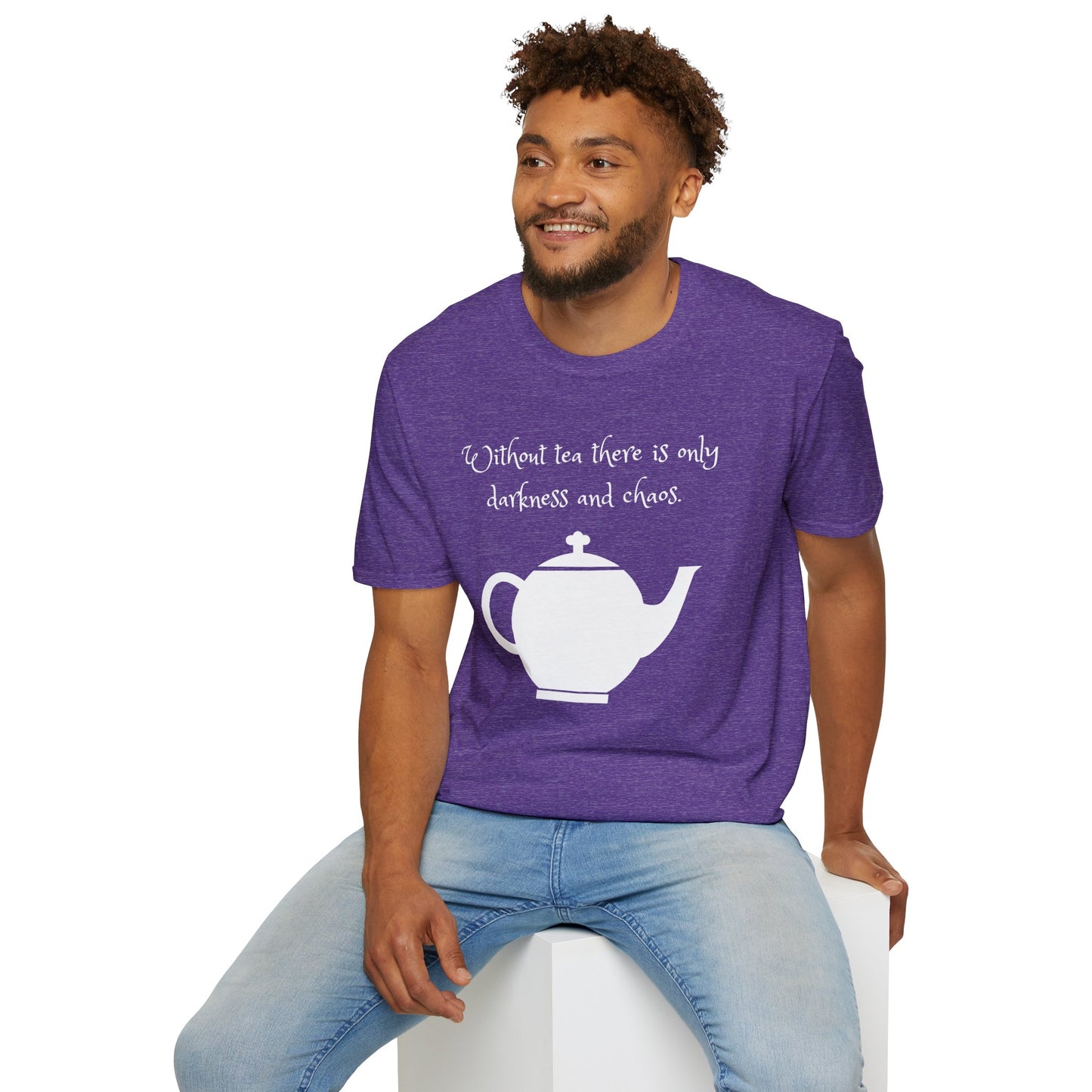 Sipping against the darkness T-shirt