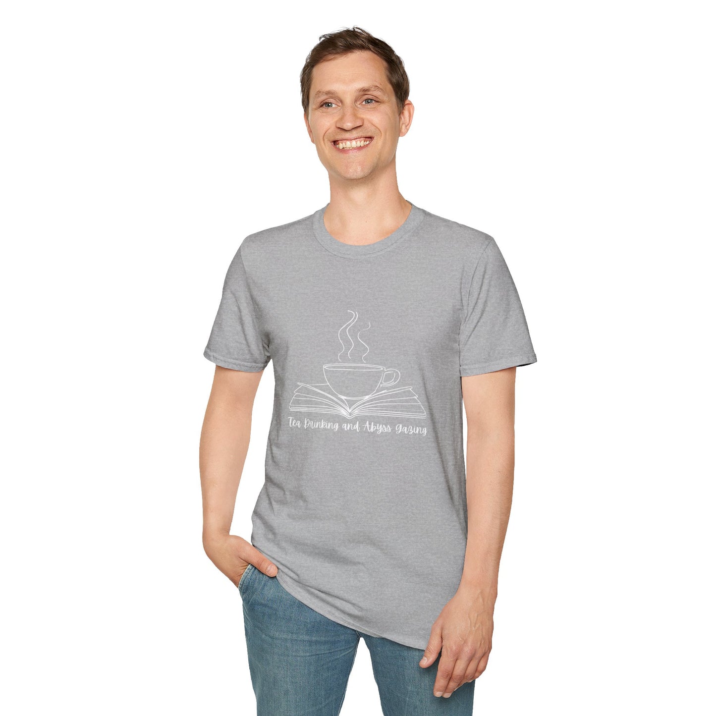 Tea Drinking and Abyss Gazing T-Shirt