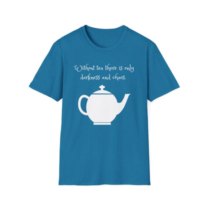 Sipping against the darkness T-shirt