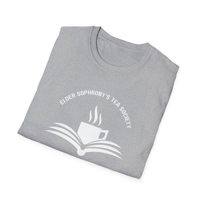 Elder Sophrony's Tea Society - Tea and Book T-Shirt