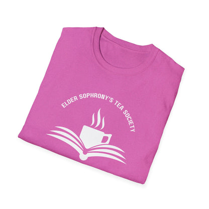 Elder Sophrony's Tea Society - Tea and Book T-Shirt