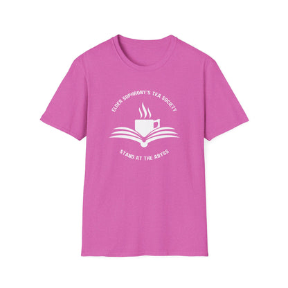 Elder Sophrony's Tea Society - Tea and Book T-Shirt